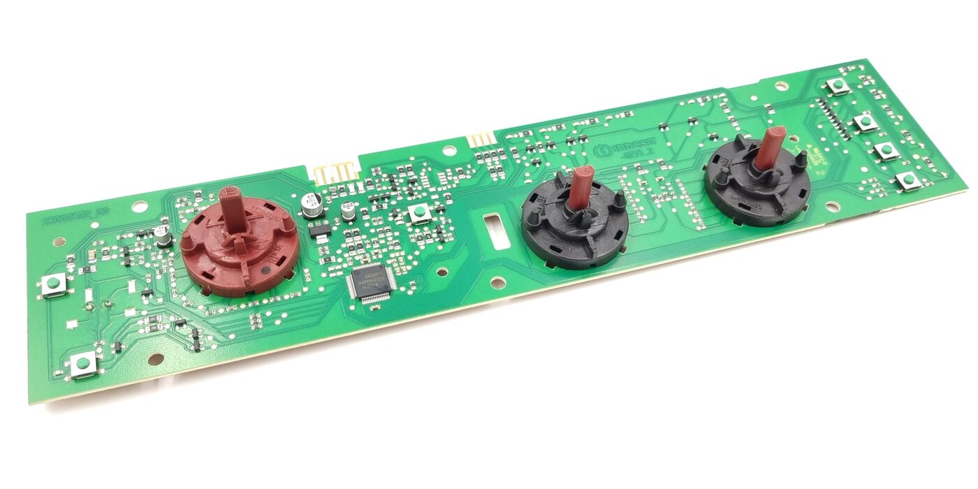 Panel sterowania pralki Whirlpool / Indesit LED 3 Knobs Innex 21023058103